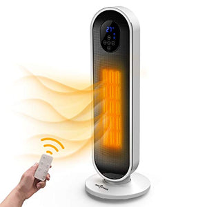 Termoventilatore Ceramica con Telecomando, PTC Riscaldatore Elettrico... - Ilgrandebazar