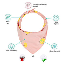 Carica l&#39;immagine nel visualizzatore di Gallery, Viedouce Bavaglino Neonato Bavaglini Bandana con 2 Bottoni 9 Pezzi, Colore-01 - Ilgrandebazar