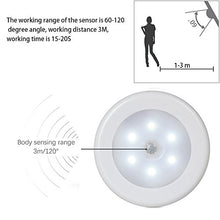 Carica l&#39;immagine nel visualizzatore di Gallery, Foonii Set 4 pezzi Luce Notturna Sensore di Movimento con magnetica,... - Ilgrandebazar