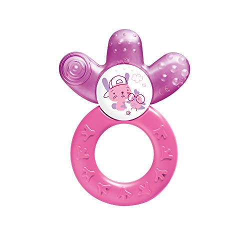 MAM 816622 - Dentaruolo rinfrescante per bambine, colori assortiti, 1 Pezzo