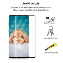 Carica l'immagine nel visualizzatore di Gallery, [2-Pezzi] Vetro Temperato Compatibile con Samsung Galaxy S10, [3D Trasparente
