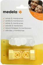 Carica l&#39;immagine nel visualizzatore di Gallery, Medela Valvole e Membrane di Ricambio per set Tiralatte - Ilgrandebazar