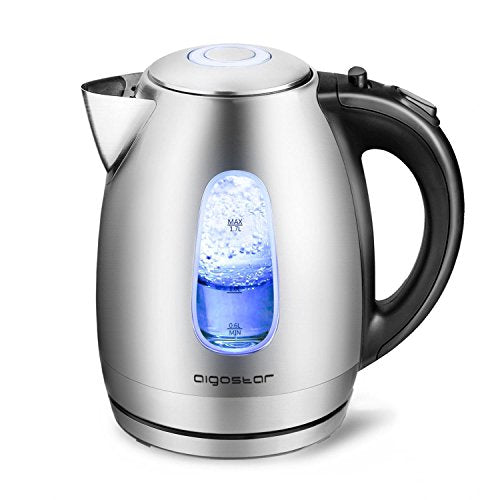 Aigostar Queen 30CDZ - Bollitore elettrico in acciaio inossidabile con... - Ilgrandebazar