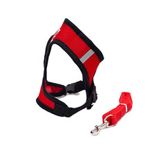 Carica l'immagine nel visualizzatore di Gallery, Locisne Tessuto di maglia del cane cablaggio della Piccolo, Rosso