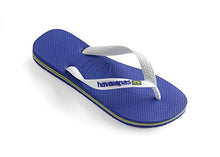 Carica l'immagine nel visualizzatore di Gallery, Havaianas Brasil Logo 4110850, Infradito Unisex – 37/38 EU, Blu Marine Blue