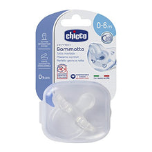 Carica l&#39;immagine nel visualizzatore di Gallery, Chicco 00073011320000 Succhietto Gommotto Physio 0-6 Mesi, Trasparente - Ilgrandebazar
