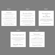 Carica l&#39;immagine nel visualizzatore di Gallery, Carta pesca brillante con busta partecipazioni matrimonio taglio laser fai... - Ilgrandebazar