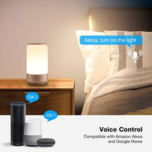 Carica l&#39;immagine nel visualizzatore di Gallery, LE Lampada da Comodino Intelligente WiFi, Compatibile con Alexa e Google... - Ilgrandebazar