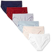 Carica l&#39;immagine nel visualizzatore di Gallery, Standard Cotton Stretch Hi-cut Brief Panty, 6-pack,...