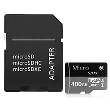 Carica l&#39;immagine nel visualizzatore di Gallery, Micro SD Card 400GB Alta Velocità Classe 10 SDXC con adattatore