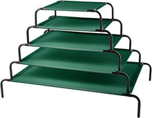 Carica l&#39;immagine nel visualizzatore di Gallery, AmazonBasics - Brandina sopraelevata per animali, tessuto XL, Verde - Ilgrandebazar