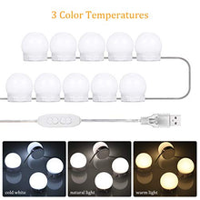 Carica l&#39;immagine nel visualizzatore di Gallery, Luci da Specchio per Trucco,Luci LED Stile Hollywood con 3 Modalità Il nuovo