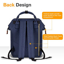 Carica l&#39;immagine nel visualizzatore di Gallery, Hethrone Zaino Donna Impermeabile Porta Pc 15.6 Pollici 1- Marina