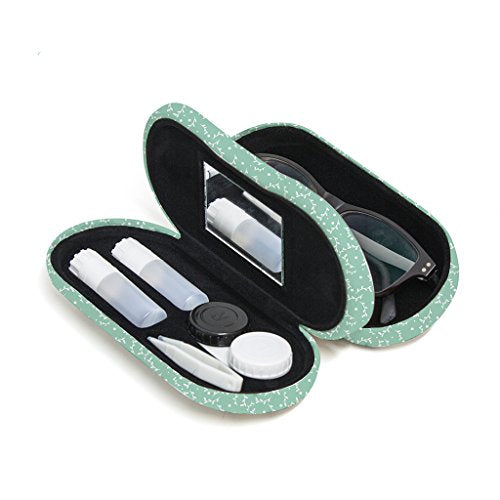 Balvi Astuccio Occhiali e Lenti Contatto Metallo Flower - Ilgrandebazar