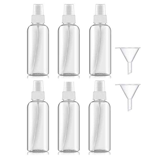 Contenitori spray vuoti da 50 ml, flaconi 50 ml * 6, Spray Vuoto 6*50ml