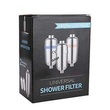 Carica l&#39;immagine nel visualizzatore di Gallery, Filtro Doccia con 2 Cartucce Filtro, 15 Strati Universale Filtro...