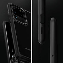Carica l'immagine nel visualizzatore di Gallery, Spigen Cover Samsung Galaxy S20 Ultra, Ultra Hybrid, Compatibile con Samsung S20 Ultra Cover Custodia - Nero