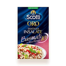 Carica l&#39;immagine nel visualizzatore di Gallery, Riso Scotti - Oro Insalate Basmati 10&#39; - Mix di Integrale Rosso e Riso...