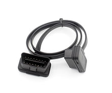 Carica l&#39;immagine nel visualizzatore di Gallery, LoongGate OBD-II OBD2 Cavo di prolunga Profilo Ultra Basso - 1 to 1 Flat 0.6m - Ilgrandebazar