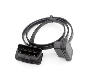 LoongGate OBD-II OBD2 Cavo di prolunga Profilo Ultra Basso - 1 to 1 Flat 0.6m - Ilgrandebazar