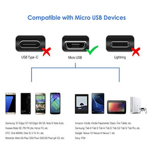 Rankie Cavo Micro USB, Nylon Intrecciato, Sincronizzazione e Dati ad Alta... - Ilgrandebazar