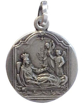Carica l'immagine nel visualizzatore di Gallery, Medaglia di Santa Filomena In Argento Massiccio 925 - Le Medaglie dei Santi... - Ilgrandebazar
