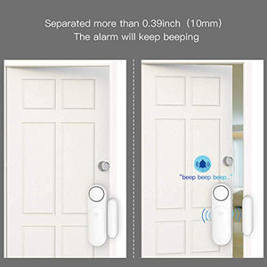 Sensore Porta, 2 Set Allarme Finestra e Porta 120dB Magnetico Casa...