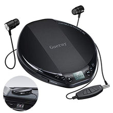 Carica l&#39;immagine nel visualizzatore di Gallery, Gueray Lettore CD Portatili con Cuffia HiFi Portatile