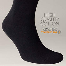 Carica l&#39;immagine nel visualizzatore di Gallery, ALL ABOUT SOCKS Calze Uomo e Donna neri (10 paia) - 35-38, Nero | 10 Paia - Ilgrandebazar