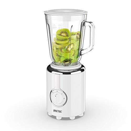Imetec BL4 500 Frullatore, Lame Tritaghiaccio in Acciaio Inox, Bicchiere in... - Ilgrandebazar