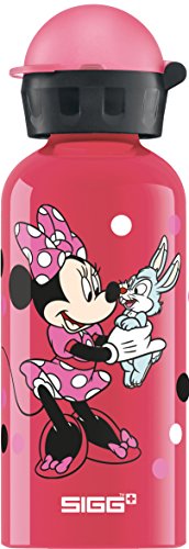 Sigg Minnie Mouse, Borraccia d'Acqua Bambina, Rosa, 0.4 L - Ilgrandebazar