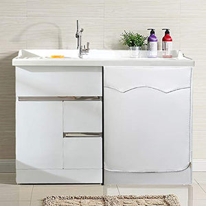 AKEfit Coperchio della Lavatrice Protettivo 60×60×85cm, Silver