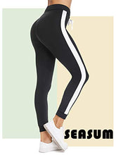 Carica l'immagine nel visualizzatore di Gallery, SEASUM pantaloni sportivi da donna jogging fitness moda lunghi M, Nero #2 - Ilgrandebazar