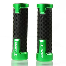 Carica l&#39;immagine nel visualizzatore di Gallery, Manopole Manubrio Manubri da 7/8&quot;22mm Per Kawasaki Z900 Z900RS Verde