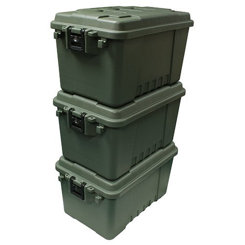 Plano Storage - Baule, misura piccola, confezione da 3, colore: Small, Verde