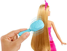 Carica l&#39;immagine nel visualizzatore di Gallery, Barbie Bambola Principessa Pettina e Brilla con Capelli Biondi e Abito... - Ilgrandebazar