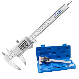 Calibro Digitale,Preciva Caliper metrico da 150 mm/6 pollice Puleggia - Ilgrandebazar