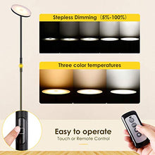 Carica l'immagine nel visualizzatore di Gallery, Albrillo Lampada da Terra LED - 20W Piantana Moderna Dimmerabile... - Ilgrandebazar