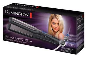 Remington Piastra per capelli, Larga, ideale capelli lunghi e folti, blocco temperatura, Display digitale, 150-230°C, piastre oscillanti, Rivestimento in ceramica Ultra, S5525