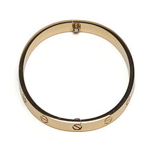 Carica l&#39;immagine nel visualizzatore di Gallery, Braccialetto rigido, per coppie, con cacciavite, bracciale in acciaio al Gold - Ilgrandebazar