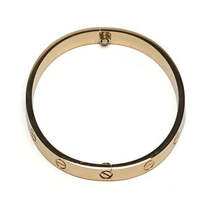 Braccialetto rigido, per coppie, con cacciavite, bracciale in acciaio al Gold - Ilgrandebazar