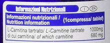 Carica l'immagine nel visualizzatore di Gallery, Yamamoto Nutrition Carnitine 1000 integratore alimentare di Carnitina - 90 Compresse, 122 g