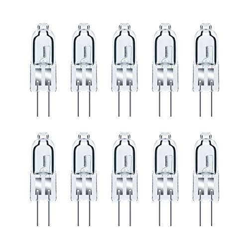 Vicloon G4 Lampadine Alogene, Luce, 20W 12V Bianco Caldo 20w