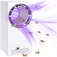 Carica l&#39;immagine nel visualizzatore di Gallery, Zanzariera Elettrica, Uccidi Zanzare Lampada Antizanzare da Esterno Anti Zanzare Ammazza Mosche Elettrico Trappola per Mosche UV Interno, Portatile Antizanzare per Domestico Giardino Campeggio