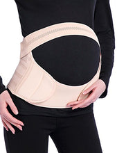 Carica l'immagine nel visualizzatore di Gallery, Sancomo Fascia Gravidanza Sostegno Addominale Traspirante Elastica, Cintura Maternità Regolabile (XXL)