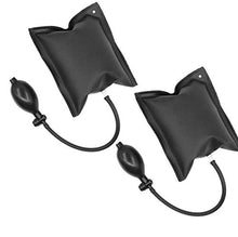 Carica l'immagine nel visualizzatore di Gallery, Cunei Gonfiabili,2 Pack Gonfiaggio Pompa Ad Aria TPU 2 Black Metal Vavle