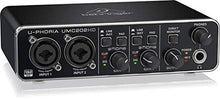 Carica l&#39;immagine nel visualizzatore di Gallery, Behringer U-PHORIA UMC202HD interfaccia audio 2x2 USB 24 BIT e 192 Khz con... - Ilgrandebazar