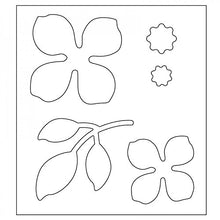 Carica l&#39;immagine nel visualizzatore di Gallery, Sizzix Thinlits Fustella, Fiore Asiatico