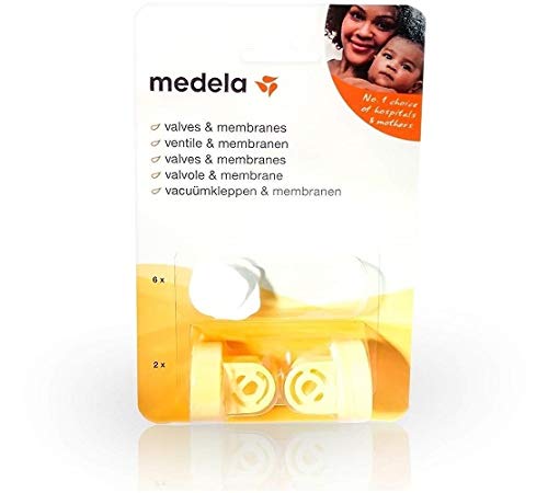 Medela Valvole e Membrane di Ricambio per set Tiralatte - Ilgrandebazar