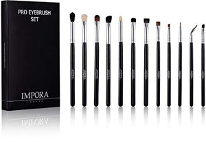 Set di pennelli per trucco occhi d’ Impora London. Include: per...